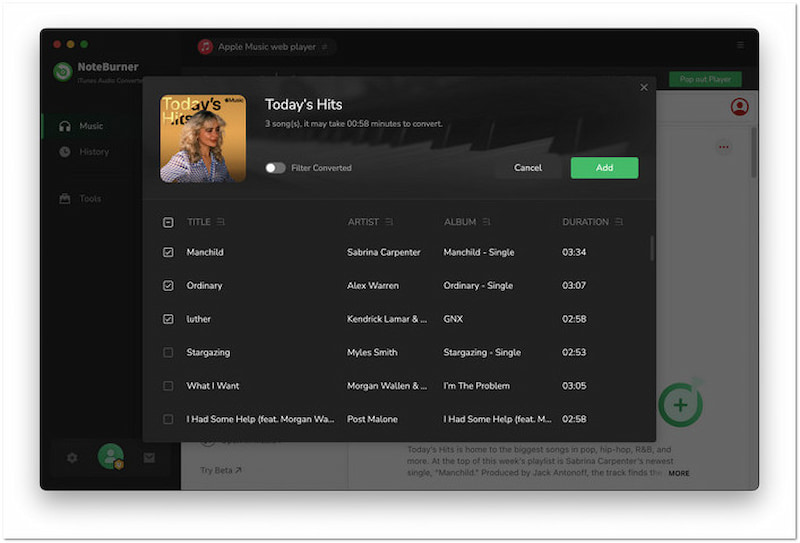 Convert Apple Music