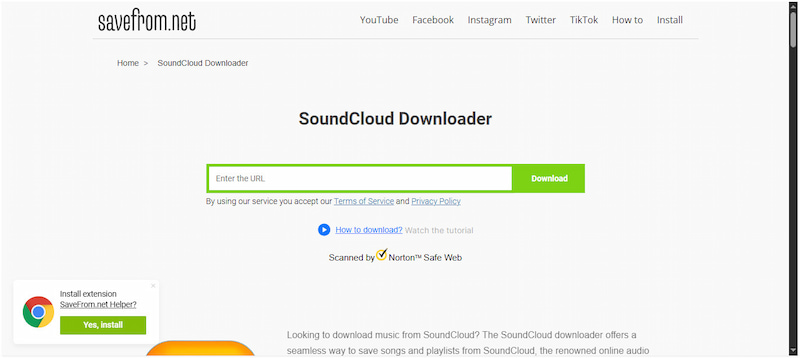 Savefrom Soundcloud Downloader
