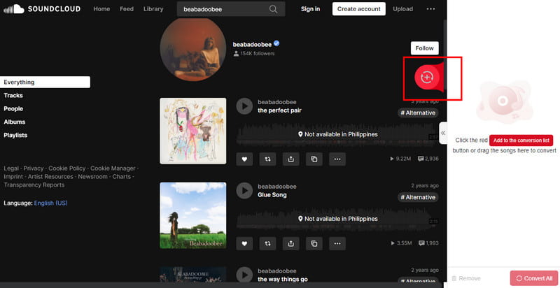 Plus Button Streambyte