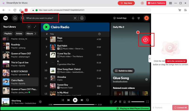 Search Plus Streambyte