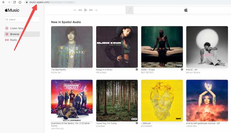 Apple Music Website