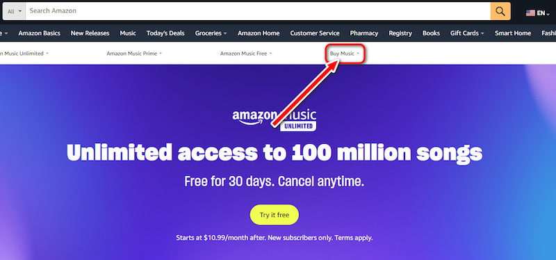 Buy Amazon Music