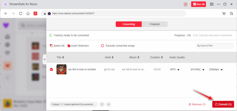 Deezer Convert
