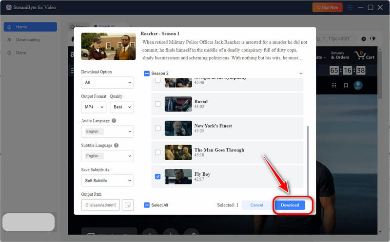 Amazon Prime-Download Video