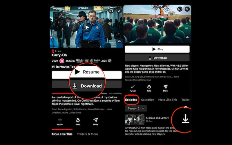 Downloading Netflix