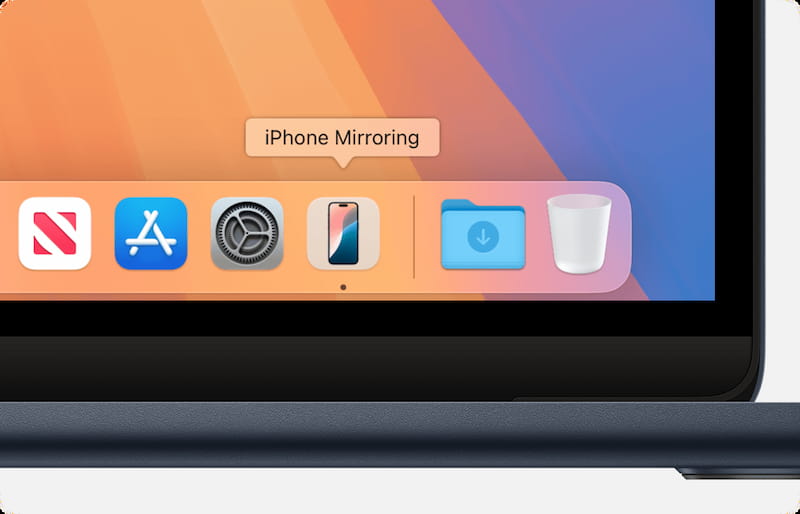 iPhone Mirroring on Mac