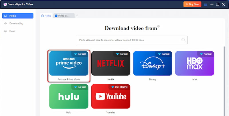 Select Amazon Prime