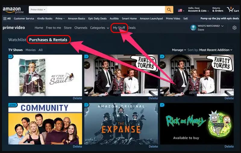 Amazon Find Rents