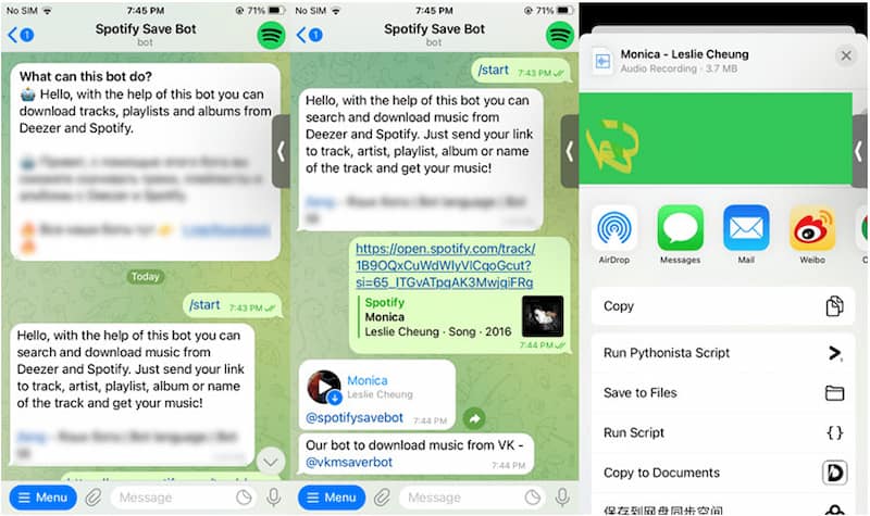 Spotify Telegram Bot