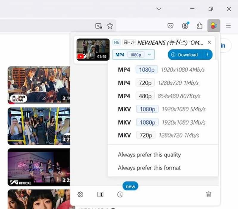 Download Youtube Via Video Downloadhelper