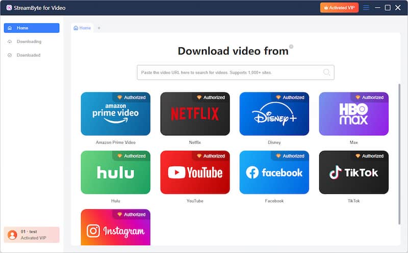 Home Interface