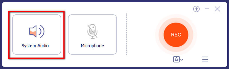 Select System Audio