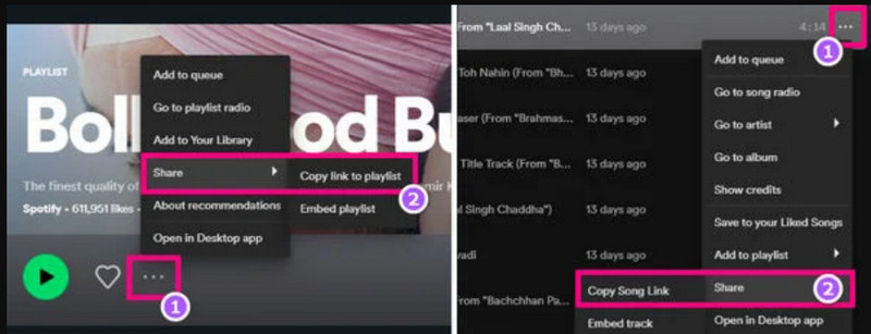 Spotdownloader Copy Link