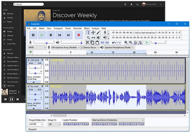 Audacity Spotify Mp3 Recorder