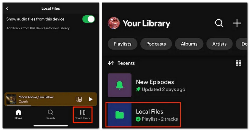 Select Local Files