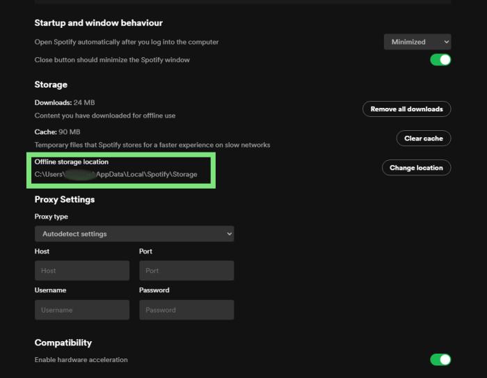 Spotify Downloads Stored On Pc