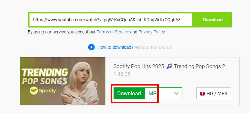Tap Download Savefrom
